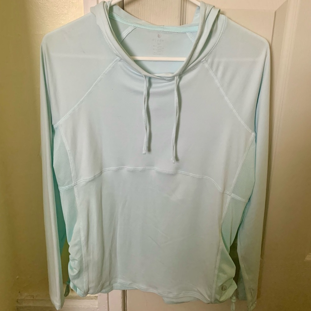 Apana hooded light weight shirt NWOT